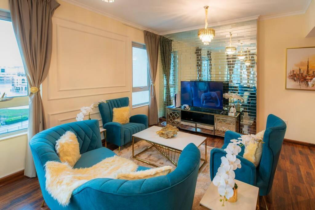 First Class 2Br With Full Burj Khalifa And Fountain View Dubai Eksteriør billede