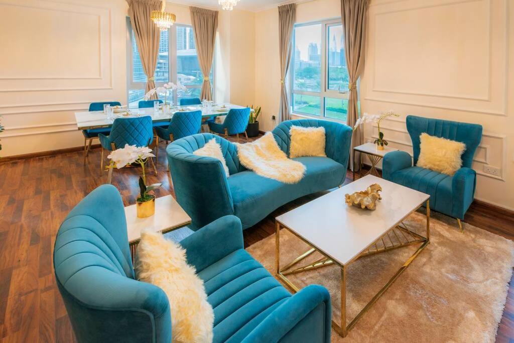 First Class 2Br With Full Burj Khalifa And Fountain View Dubai Eksteriør billede
